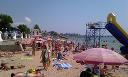 Евпатория - городской пляж - увеличить