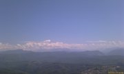 Вид на горы с башни на горе Ахун - увеличить