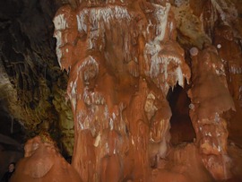 Мраморная пещера - просто чудище - увеличить